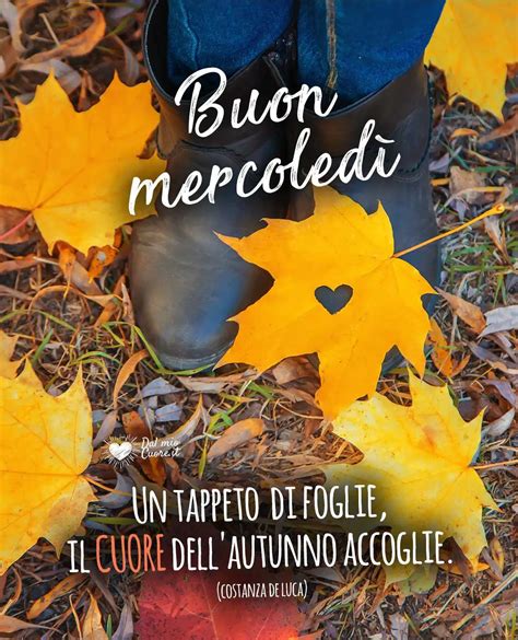 buon mercoledì autunnale